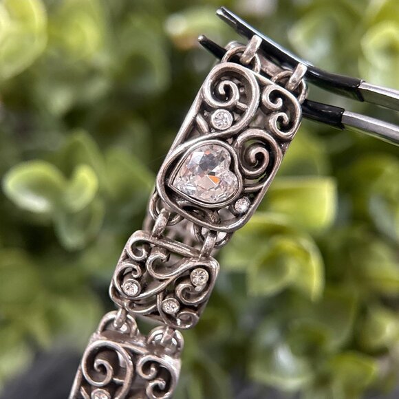 Brighton Heart Cz Scroll Bracelet - Picture 2 of 6